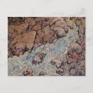 Egon Schiele- Mountain Torrent Postcard