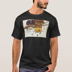 Egon Schiele - Old houses in Krumau 1914 Classic T T-Shirt