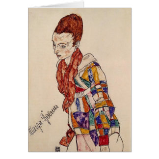 Egon Schiele- Portrait of Marga Boerner