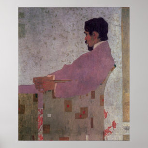 Egon Schiele Portrait of the Painter Anton Peschka Poster