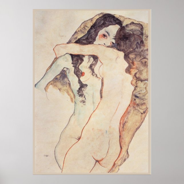 EGON SCHIELE POSTER (Front)