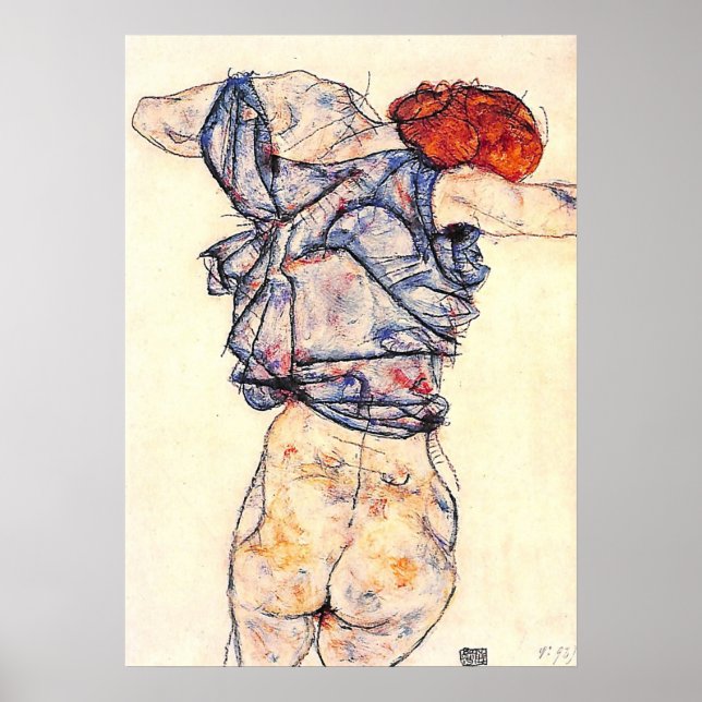 EGON SCHIELE POSTER (Front)
