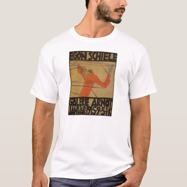 Egon Schiele- Self Portrait as St. Sebastian T-Shirt (Front)