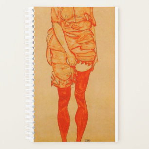 Egon Schiele - Standing Woman In Red 1913 Planner