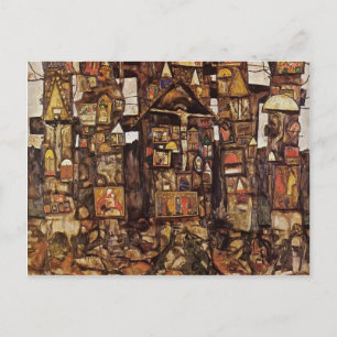 Egon Schiele- Woodland Prayer Postcard