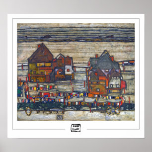 Egon Schiele Zedign Art Poster #13