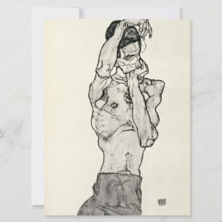 Egon Schiele - Zeichnungen II. Holiday Card