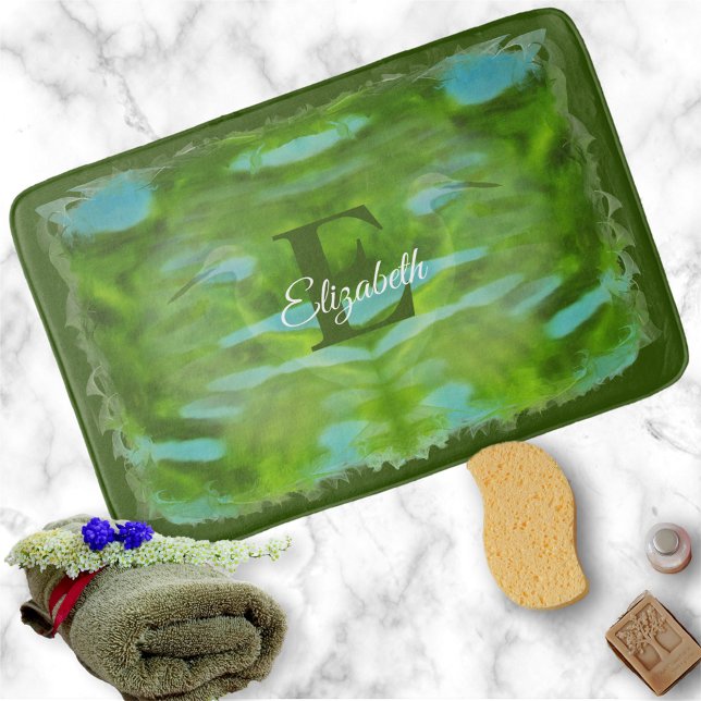 Egret Reflection On The River 0335 Bath Mat (Creator Uploaded)