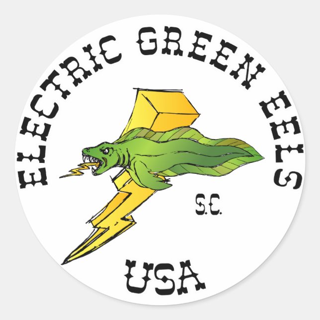 EGS Electric Eels Sticker (Front)