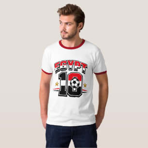 Egypt 10 Soccer Fan T-Shirt – Vintage Football Gra