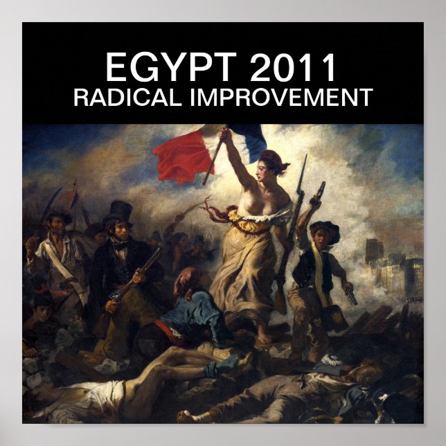 EGYPT 2011 RADICAL IMPROVEMENT POSTER (Front)