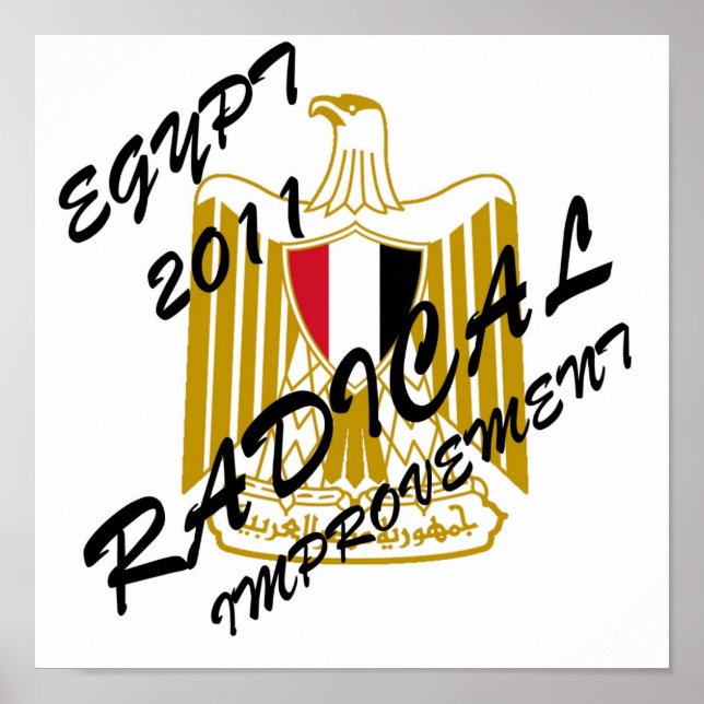 EGYPT 2011 RADICAL IMPROVEMENT POSTER (Front)