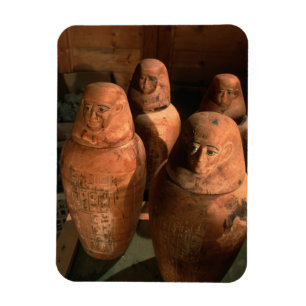 Egypt, 26th dynasty Canopic jars found in Abu Magnet