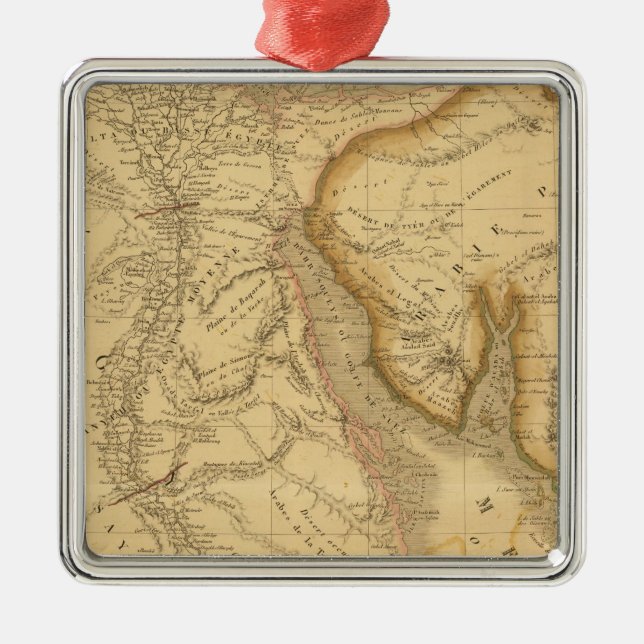 Egypt 7 metal tree decoration (Front)