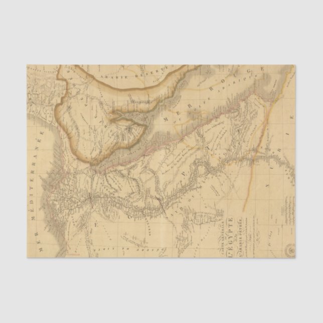 Egypt 7 tissue paper (Front)