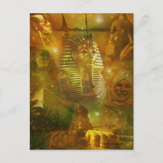 Egypt - A Beauty of the Middle East Postcard (Front)