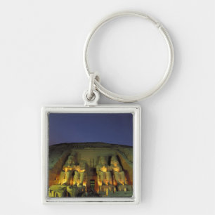 Egypt, Abu Simbel, Colossal figures of Ramesses Key Ring