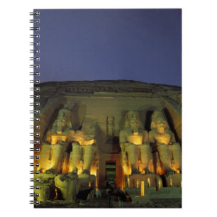 Egypt, Abu Simbel, Colossal figures of Ramesses Notebook