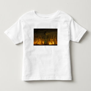Egypt, Abu Simbel, Lighted facade of Small Toddler T-Shirt