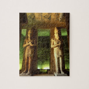 Egypt, Abu Simbel, Statue of Ramesses II, Jigsaw Puzzle