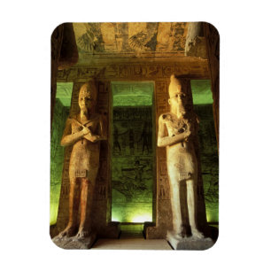 Egypt, Abu Simbel, Statue of Ramesses II, Magnet