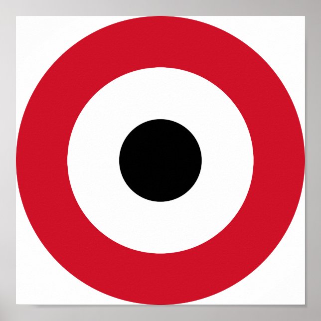 Egypt Air Force Roundel Poster (Front)