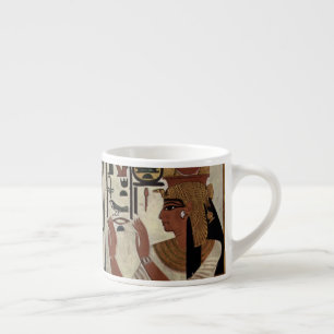 Egypt Ancient Pharaoh Tombs Colourful Painting Art Espresso Cup