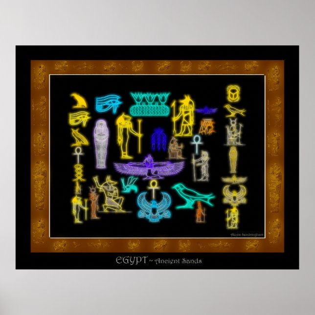 EGYPT ~ ANCIENT SANDS Art Poster (Front)