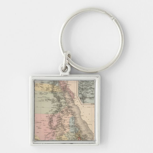 Egypt and Abyssinia Key Ring (Front)