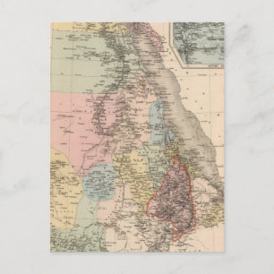 Egypt and Abyssinia Postcard
