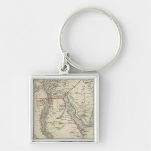 Egypt, And Arabia Petraea Key Ring