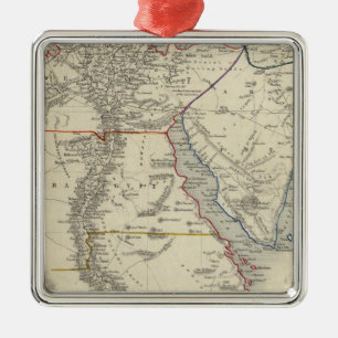 Egypt, And Arabia Petraea Metal Tree Decoration