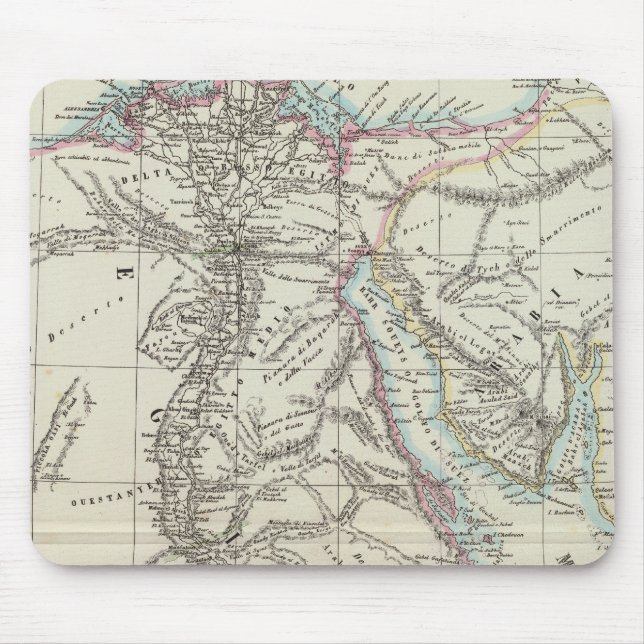 Egypt and Saudi Arabia Mouse Mat (Front)