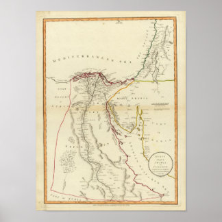 Egypt, Arabia, Palestine Poster