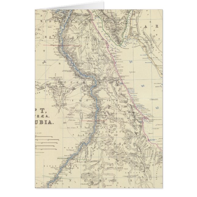 Egypt, Arabia Petraea, Nubia (Front)
