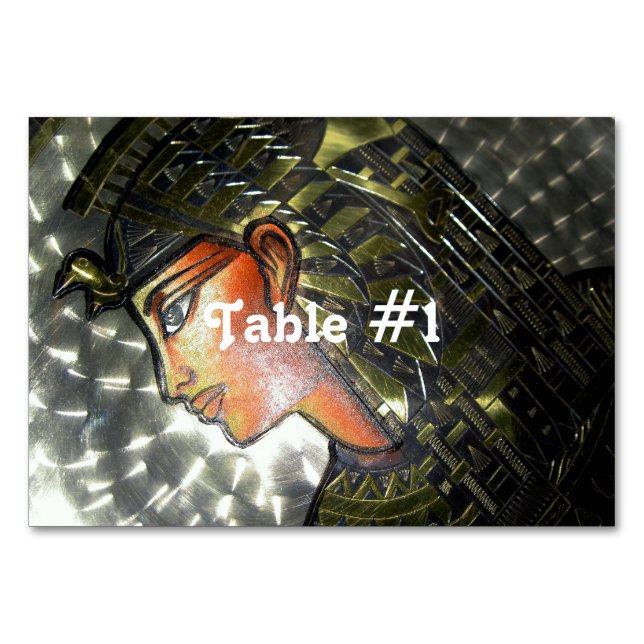 Egypt Art Table Number (Front)
