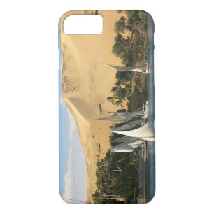 Egypt, Aswan, Nile River, Felucca sailboats, 2 iPhone 8/7 Case
