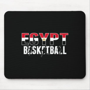 Egypt Bysketbyll Fans Jersey Proud Egyptian Sport  Mouse Mat