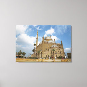 Egypt, Cairo, Citadel, Muhammad Ali Mosque 2 Canvas Print
