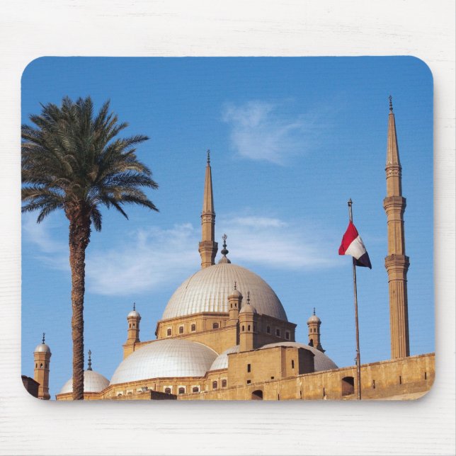Egypt, Cairo, Citadel, Muhammad Ali Mosque Mouse Mat (Front)