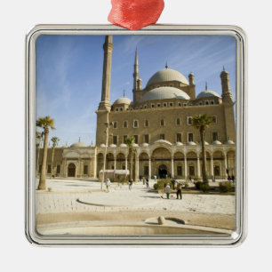 Egypt, Cairo. The imposing Mohammed Ali Mosque Metal Tree Decoration