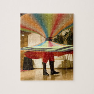 Egypt, Cairo. Whirling dervish dazzling GCT Jigsaw Puzzle