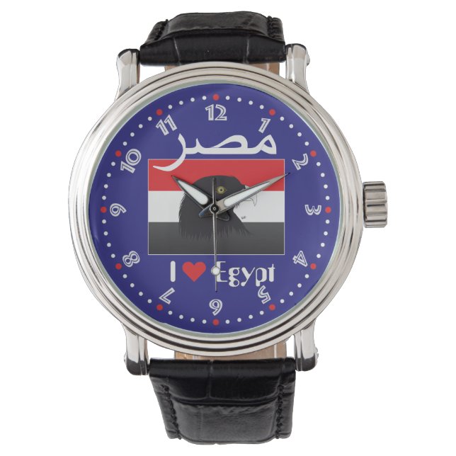 Egypt clock watch (Front)