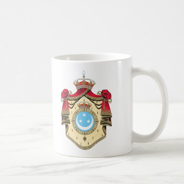 Egypt Coat of Arms (1923-1958) Coffee Mug (Right)