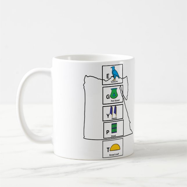 Egypt  coffee mug (Left)