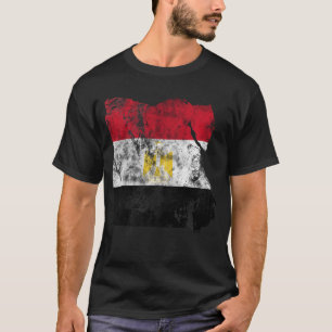Egypt Distressed Flag T-Shirt