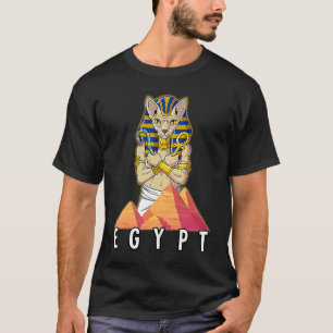 Egypt Egyptian Cat Sphynx Pharaoh T-Shirt