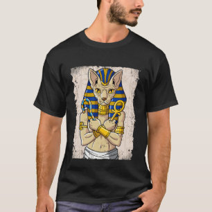 Egypt Egyptian Cat Sphynx Pharaoh T-Shirt