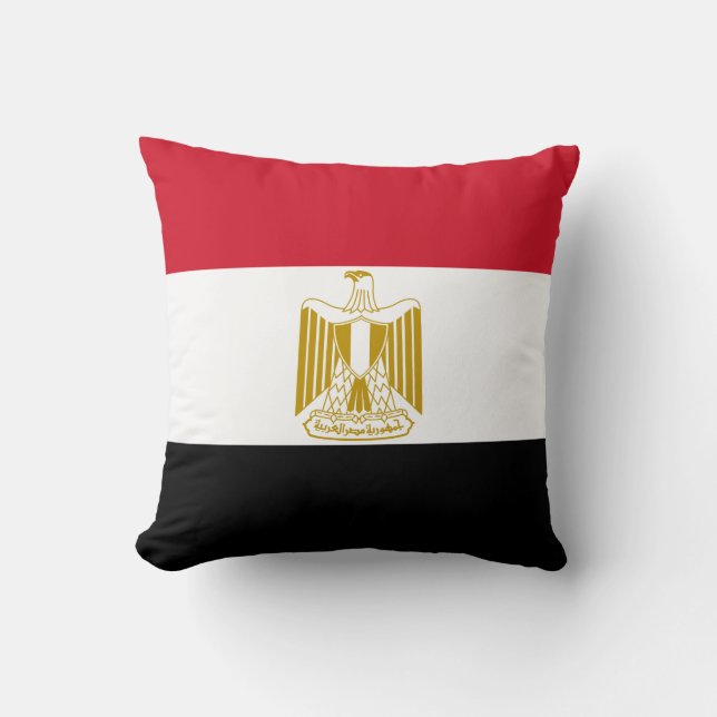 Egypt (Egyptian) Flag Cushion (Front)
