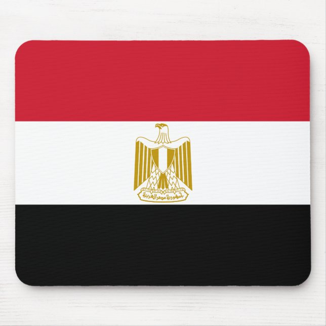 Egypt (Egyptian) Flag Mouse Mat (Front)